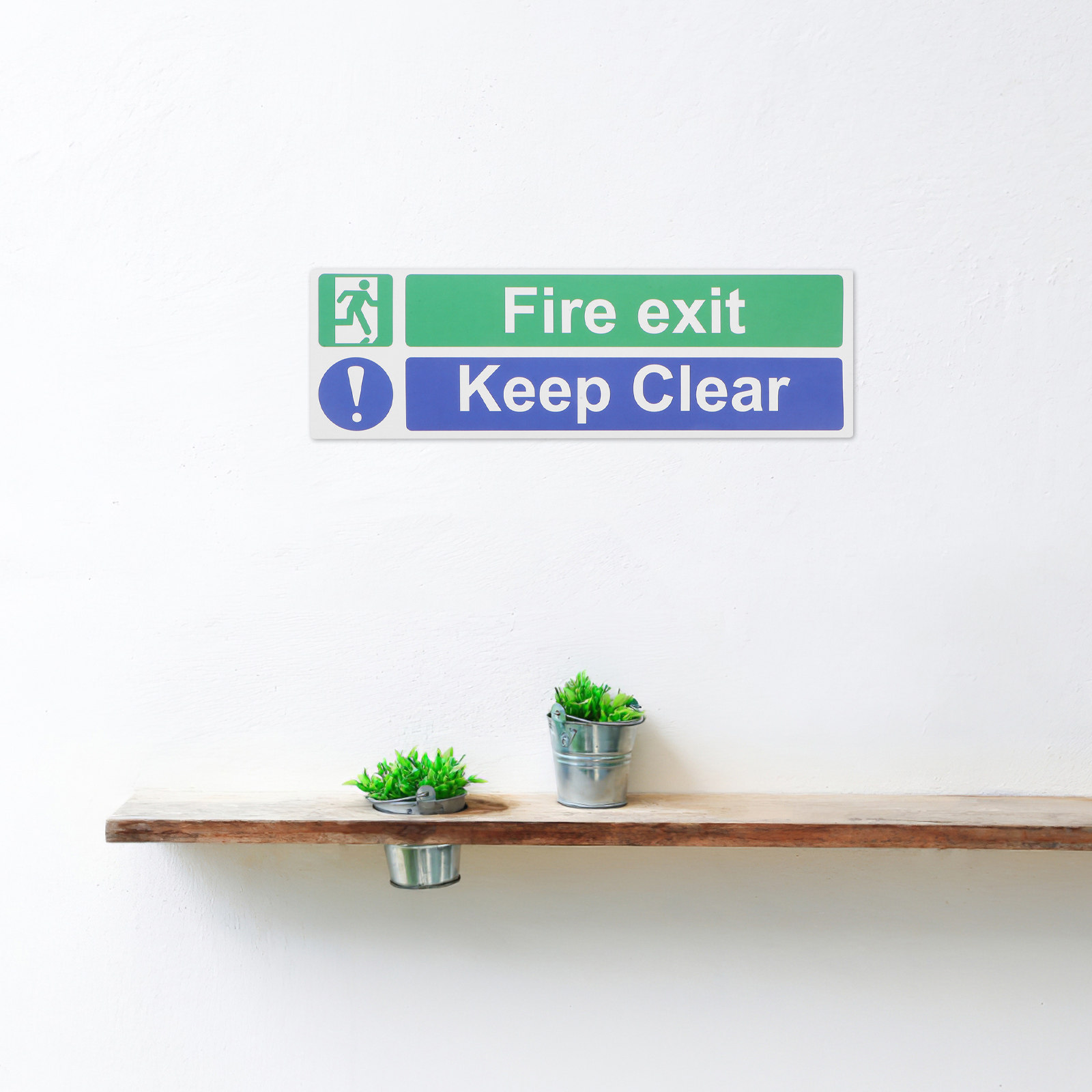 5 buah Stiker Keselamatan untu - Emergency Exit Sign ulasan dan harga