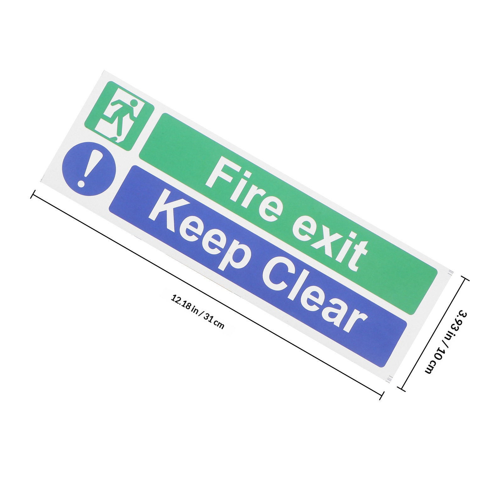 5 buah Stiker Keselamatan untu - Emergency Exit Sign ulasan dan harga