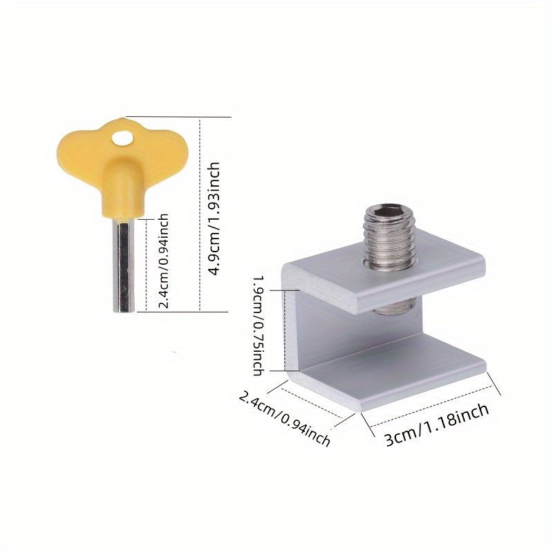 3 Set Penjepit Pembatas Pintu  - Window Lock Bar ulasan dan harga